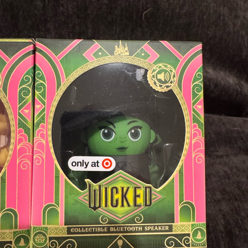 New NWT Unique Rare Lot Of 2 Wicked Wizard Of Oz Bitty Boomer Bluetooth Speakers - Picture 3 of 7